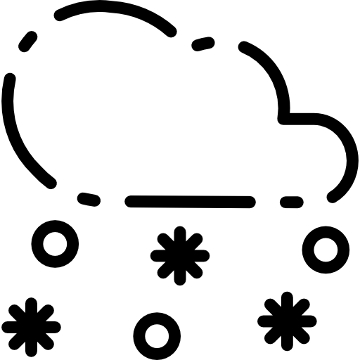 雪が降る Linector Lineal icon