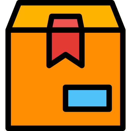 caja Generic Outline Color icono