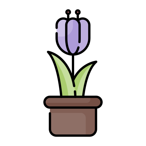 Flower pot Generic Outline Color icon