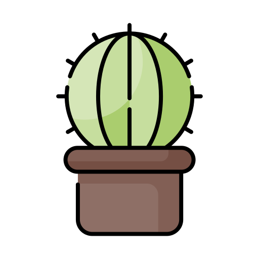 Cactus Generic Outline Color icon