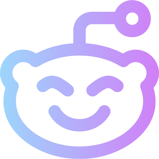 reddit Super Basic Rounded Gradient icon