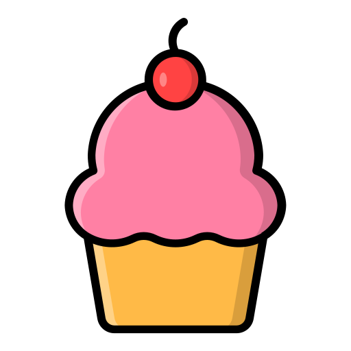 컵케익 Generic Outline Color icon