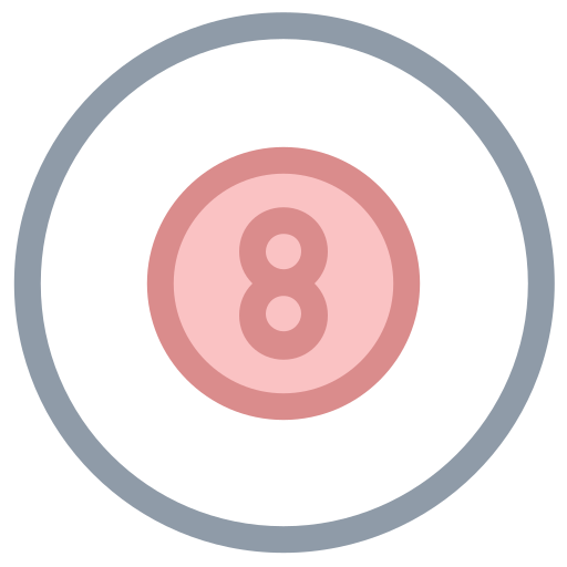 poolball Generic Fill & Lineal icon