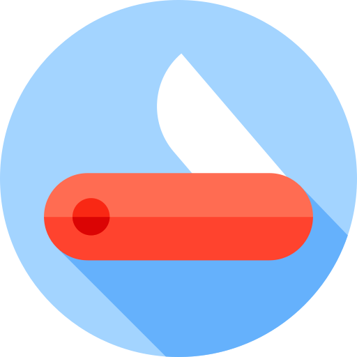 スイスアーミーナイフ Flat Circular Flat icon