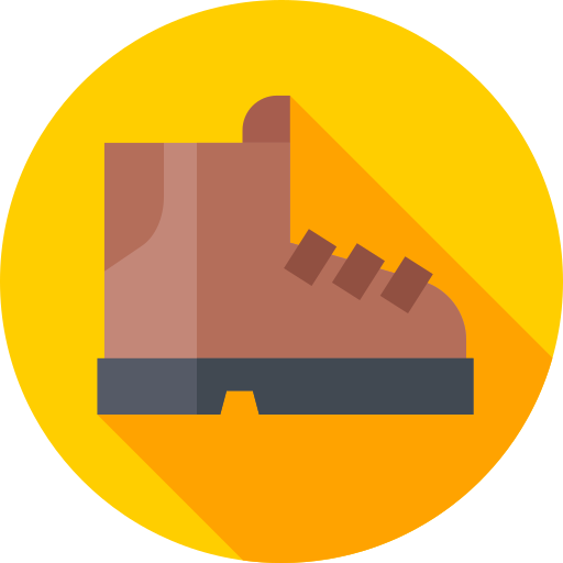 ブーツ Flat Circular Flat icon