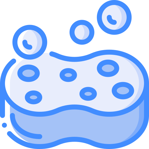 Sponge Basic Miscellany Blue icon