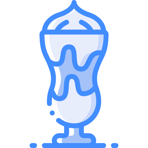 Milkshake Basic Miscellany Blue icon