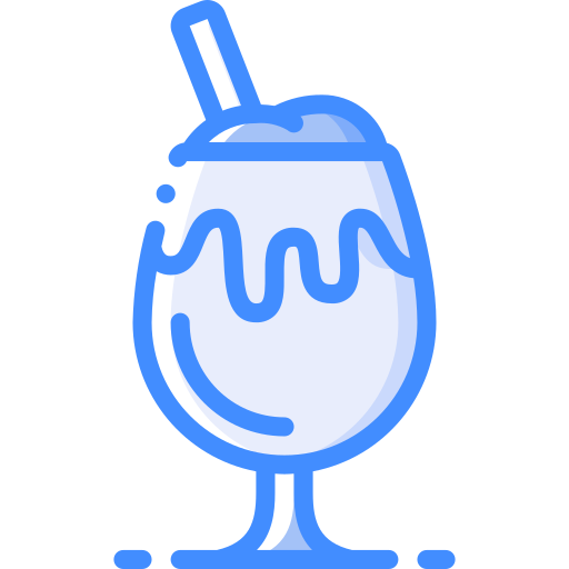 milchshake Basic Miscellany Blue icon