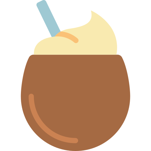 코코넛 Basic Miscellany Flat icon