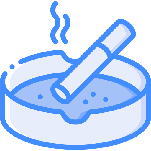 aschenbecher Basic Miscellany Blue icon