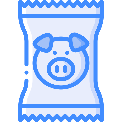 snack Basic Miscellany Blue icon