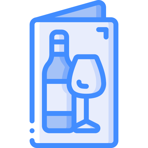 carta de vinos Basic Miscellany Blue icono