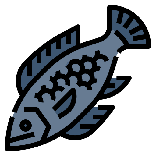 fisch Aphiradee (monkik) Lineal Color icon