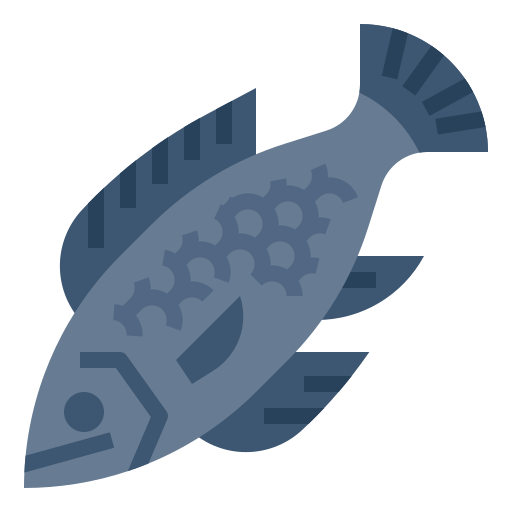 물고기 Aphiradee (monkik) Flat icon
