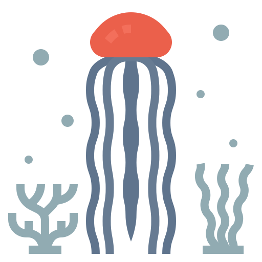 meduza Aphiradee (monkik) Flat ikona