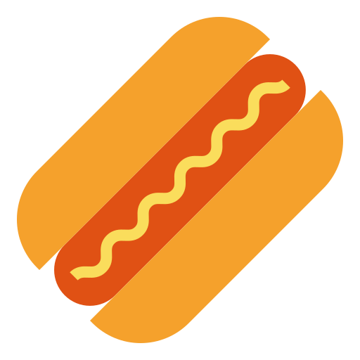 Hot dog Aphiradee (monkik) Flat icon