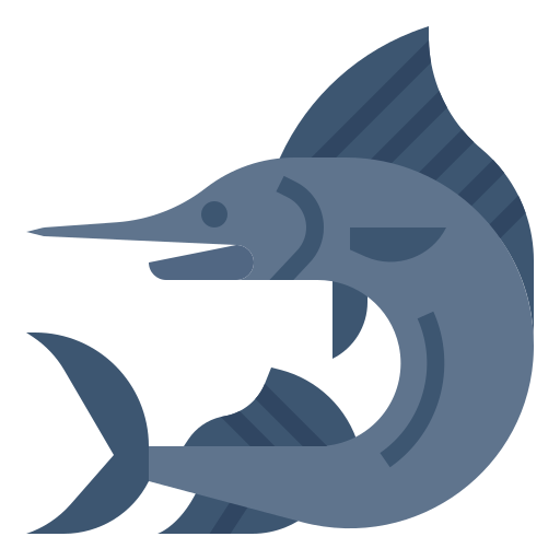 Marlin Aphiradee (monkik) Flat icon