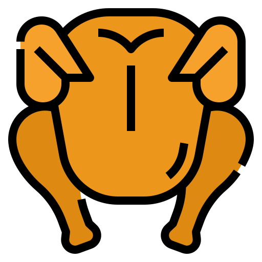 pollo Aphiradee (monkik) Lineal Color icono