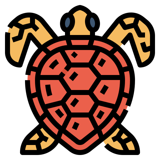 Turtle Aphiradee (monkik) Lineal Color icon