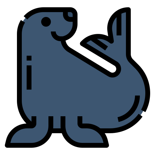 Seal Aphiradee (monkik) Lineal Color icon