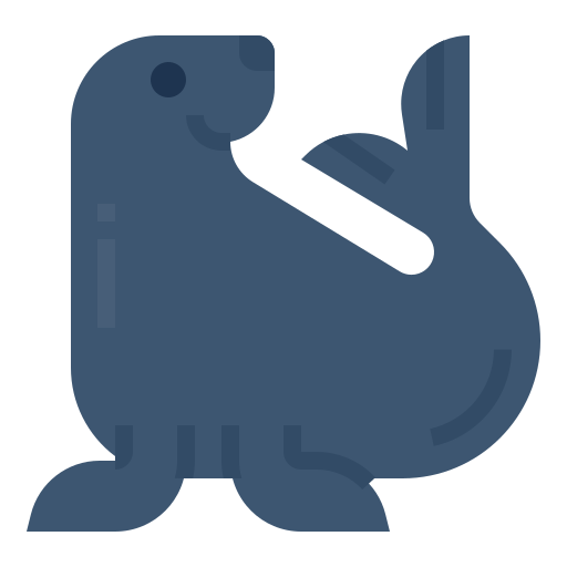 Тюлень Aphiradee (monkik) Flat иконка
