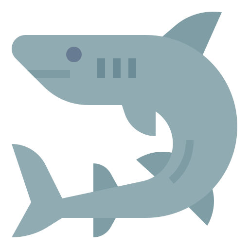 Shark Aphiradee (monkik) Flat icon