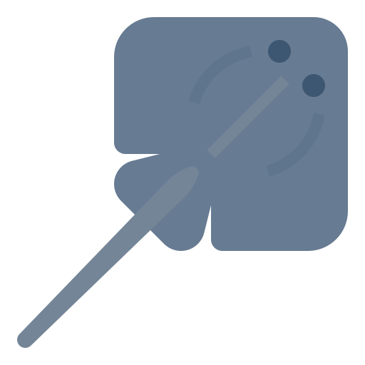 pijlstaartroggen Aphiradee (monkik) Flat icoon