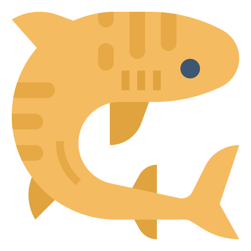 tubarão Aphiradee (monkik) Flat Ícone