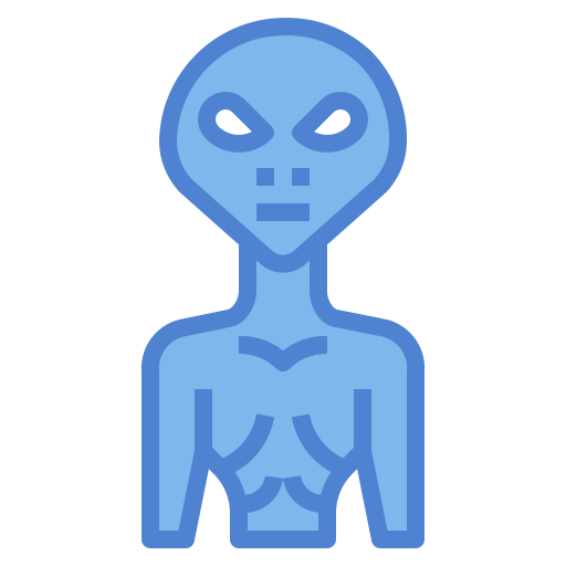 alieno Generic Blue icona
