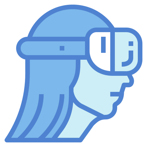 vr-bril Generic Blue icoon