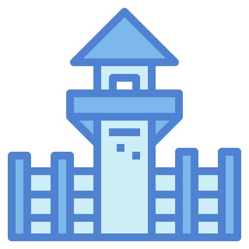 torre di guardia Generic Blue icona