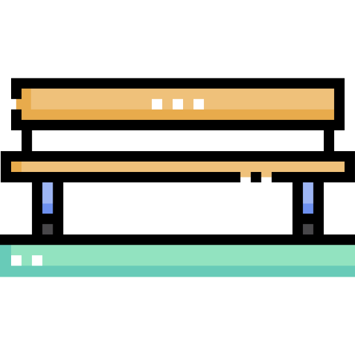 panca Detailed Straight Lineal color icona