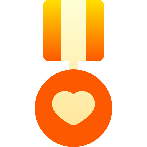 medaille Basic Gradient Gradient icon