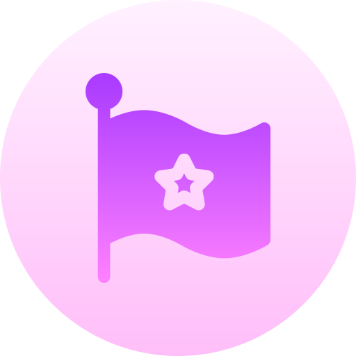 bandiera Basic Gradient Circular icona