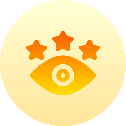 referenzen Basic Gradient Circular icon