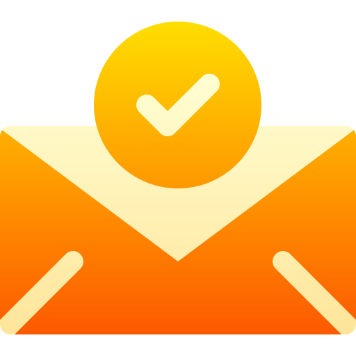 courrier Basic Gradient Gradient Icône