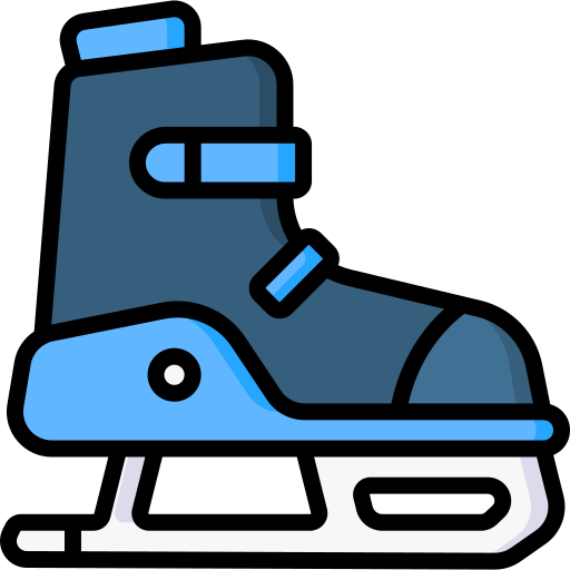 아이스 스케이트 Special Lineal color icon