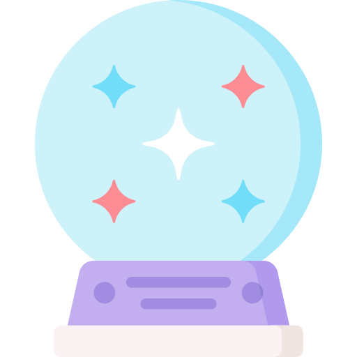 magische bal Special Flat icoon