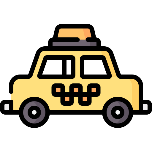 タクシー Special Lineal color icon