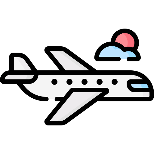 飛行機 Special Lineal color icon