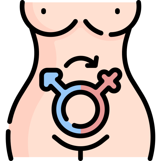 cambio de sexo Special Lineal color icono