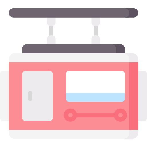 Cable car cabin Special Flat icon