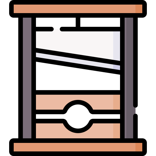 guillotine Special Lineal color icon