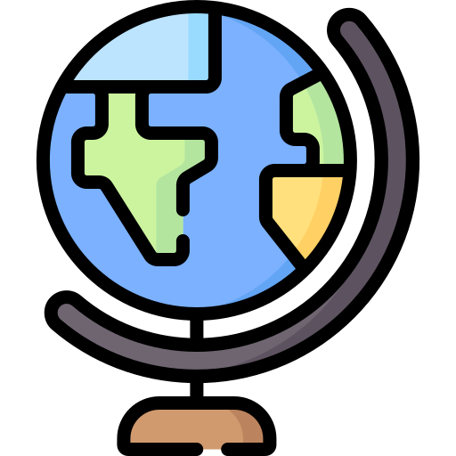 Земной шар Special Lineal color иконка