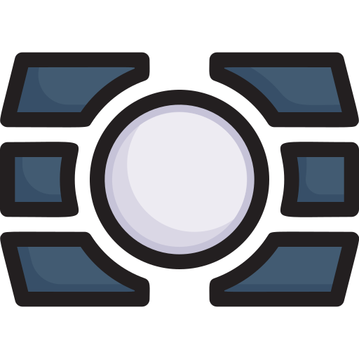 botón Generic Outline Color icono
