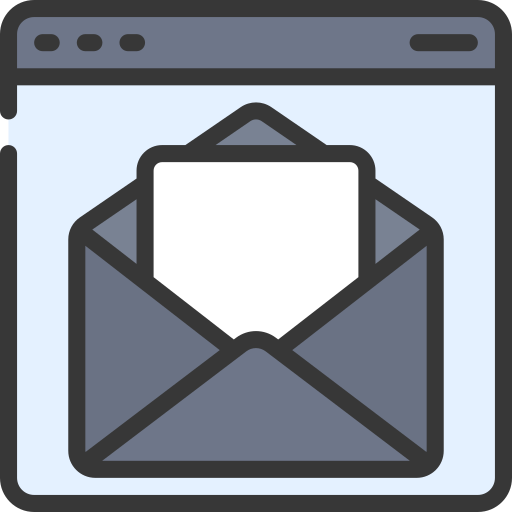 e-mail Juicy Fish Soft-fill ikona