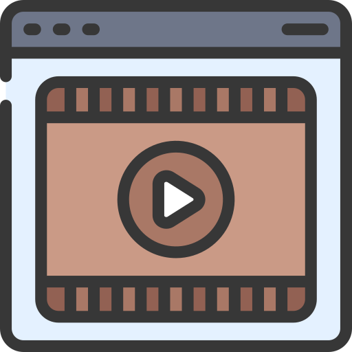 videoplayer Juicy Fish Soft-fill icon