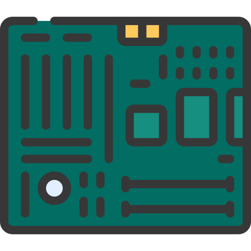 Motherboard Juicy Fish Soft-fill icon