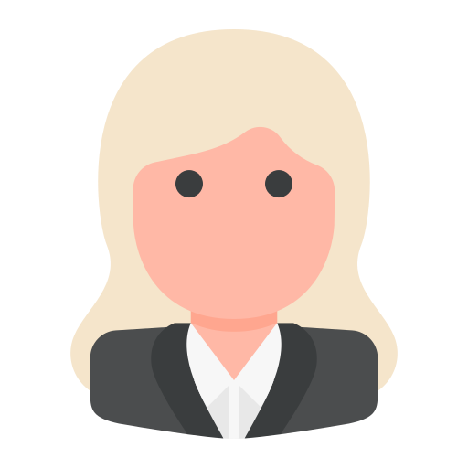 zakenvrouw Generic Flat icoon