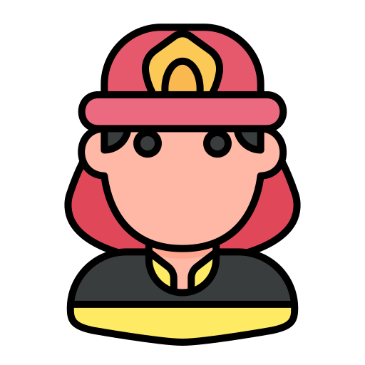 消防士 Generic Outline Color icon